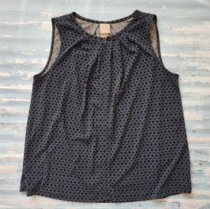 H&M black/blue tank